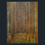 Gustav Klimt - Tannenwald Pine Forest Notebook<br><div class="desc">Fir Forest / Tannenwald Pine Forest - Gustav Klimt,  Oil on Canvas,  1902</div>