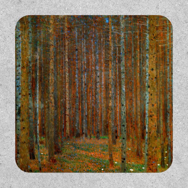 Gustav Klimt - Tannenwald Pine Forest Patch (Front)