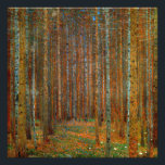 Gustav Klimt - Tannenwald Pine Forest Photo Print<br><div class="desc">Fir Forest / Tannenwald Pine Forest - Gustav Klimt,  Oil on Canvas,  1902</div>