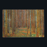 Gustav Klimt - Tannenwald Pine Forest Placemat<br><div class="desc">Fir Forest / Tannenwald Pine Forest - Gustav Klimt,  Oil on Canvas,  1902</div>
