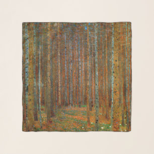 Gustav Klimt - Tannenwald Pine Forest Scarf