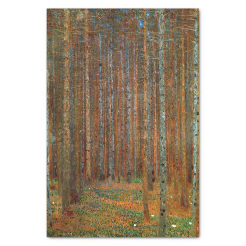 Gustav Klimt _ Tannenwald Pine Forest Tissue Paper