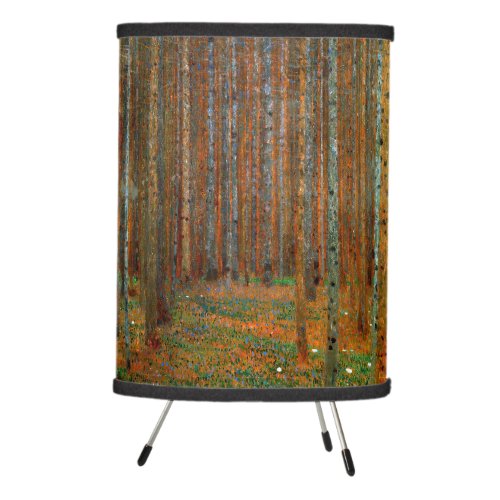 Gustav Klimt _ Tannenwald Pine Forest Tripod Lamp