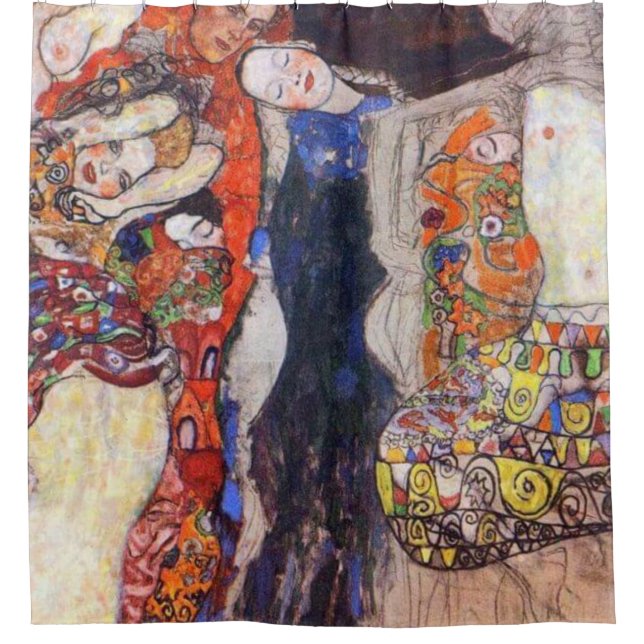 Gustav Klimt - The Bride Shower Curtain (Front)
