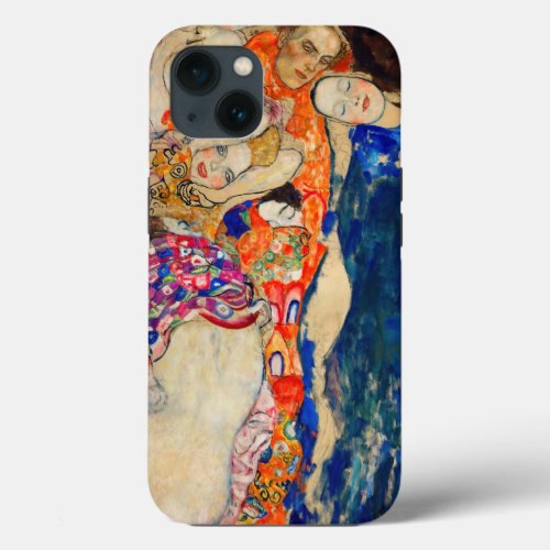 Gustav Klimt _ The Bride unfinished iPhone 13 Case