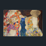 Gustav Klimt - The Bride (unfinished) Doormat<br><div class="desc">The Bride (unfinished) - Gustav Klimt,  Oil on Canvas,  1917-1918</div>