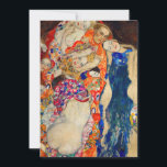 Gustav Klimt - The Bride (unfinished) Invitation<br><div class="desc">The Bride (unfinished) - Gustav Klimt,  Oil on Canvas,  1917-1918</div>