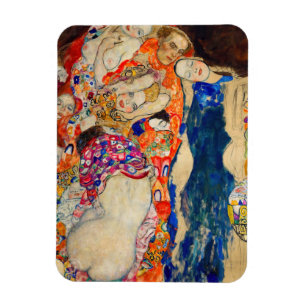 Gustav Klimt - The Bride (unfinished) Magnet