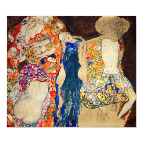 Gustav Klimt _ The Bride unfinished Photo Print