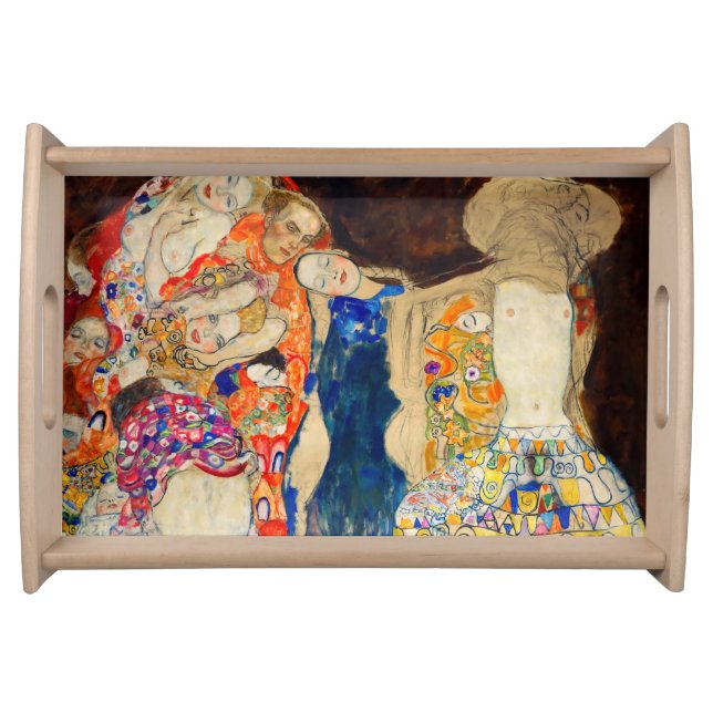 Gustav Klimt - The Bride (unfinished) Serving Tray (Front)