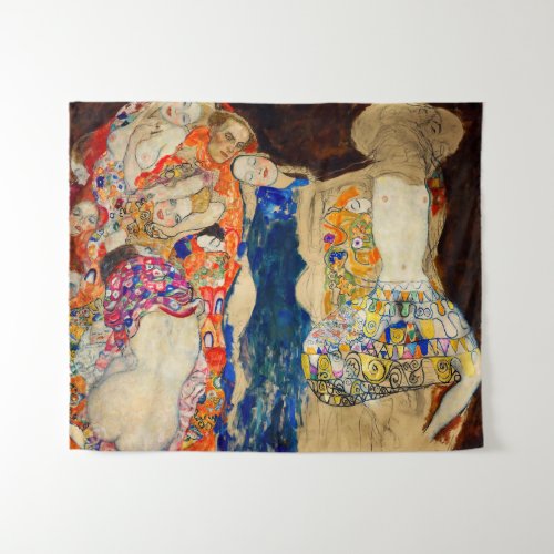 Gustav Klimt _ The Bride unfinished Tapestry