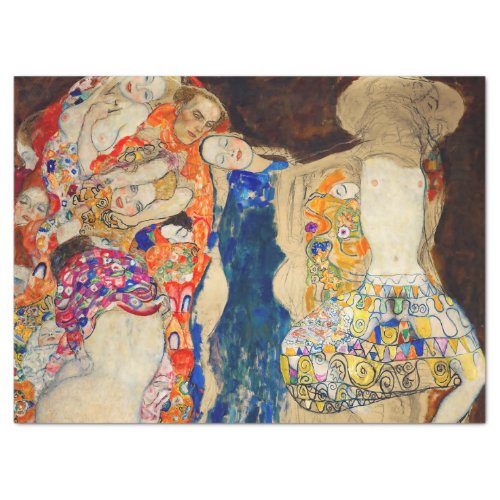 Gustav Klimt _ The Bride unfinished Tissue Paper
