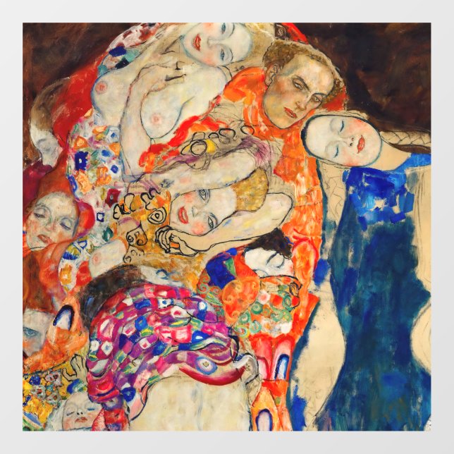 Gustav Klimt - The Bride (unfinished) Window Cling (Sheet)