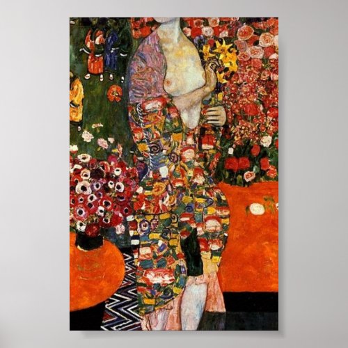 Gustav Klimt The Dancer Poster 
