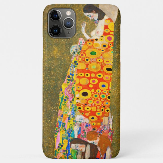 Gustav Klimt The Hope II, Die Hoffnung II Case-Mate iPhone Case (Back)