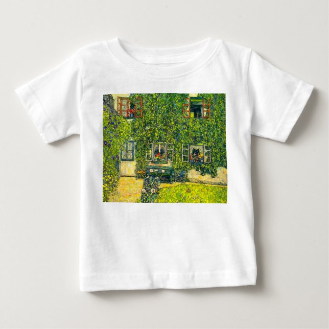 Gustav Klimt The House of Guardaboschi Baby T-Shirt (Front)