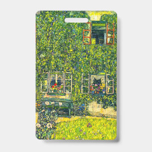 Gustav Klimt The House of Guardaboschi Badge