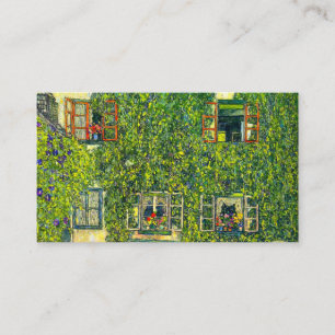 Gustav Klimt The House of Guardaboschi Enclosure Card