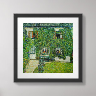 Gustav Klimt - The House of Guardaboschi Framed Art