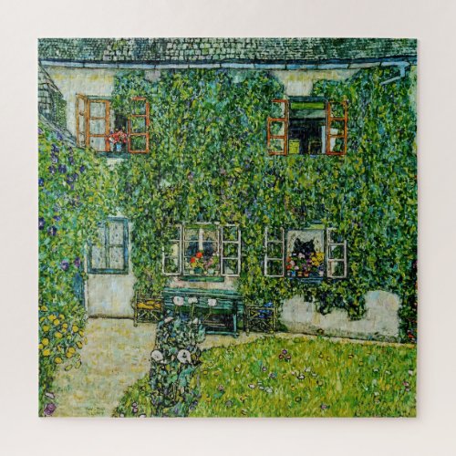 Gustav Klimt _ The House of Guardaboschi Jigsaw Puzzle