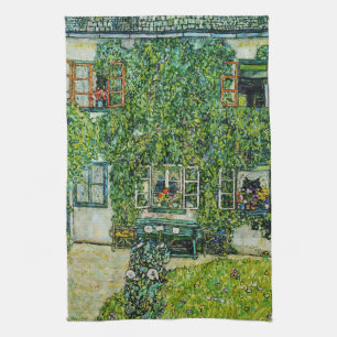 Gustav Klimt - The House of Guardaboschi Kitchen Towel