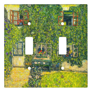 Gustav Klimt The House of Guardaboschi Light Switch Cover