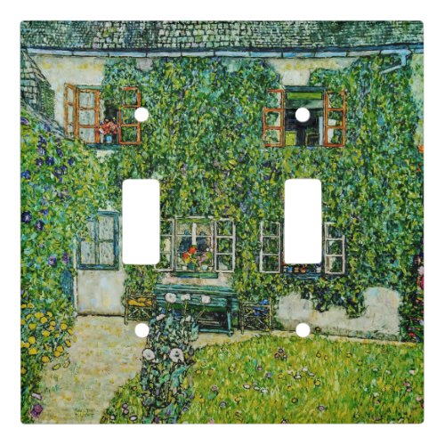 Gustav Klimt _ The House of Guardaboschi Light Switch Cover