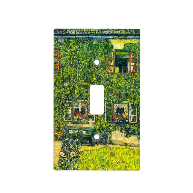 Gustav Klimt The House of Guardaboschi Light Switch Cover (Front)