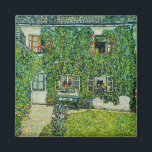 Gustav Klimt - The House of Guardaboschi Magnet<br><div class="desc">The House of Guardaboschi / House in Weissenbach of Attersee Lake - Gustav Klimt,  Oil on Canvas,  1912</div>