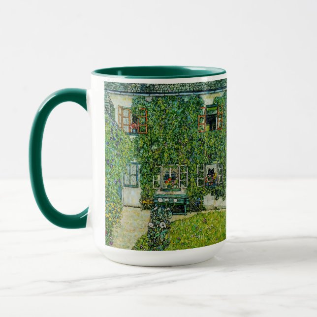 Gustav Klimt - The House of Guardaboschi Mug (Left)