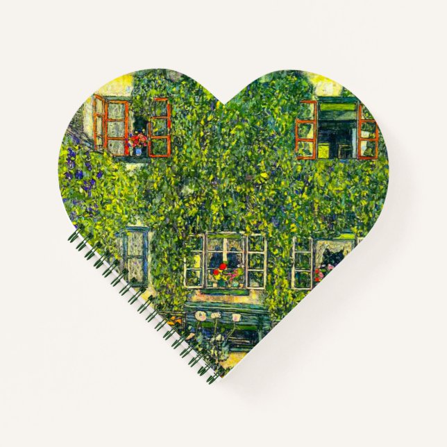 Gustav Klimt The House of Guardaboschi Notebook (Front)