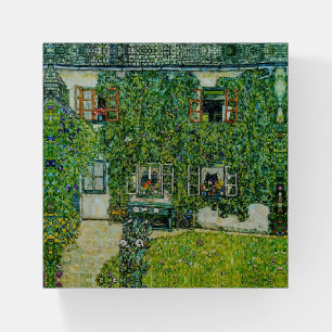 Gustav Klimt - The House of Guardaboschi Paperweight