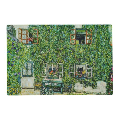 Gustav Klimt _ The House of Guardaboschi Placemat