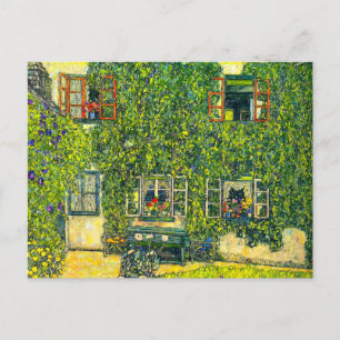 Gustav Klimt The House of Guardaboschi Postcard