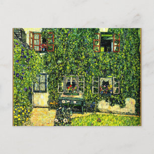 Gustav Klimt - The House of Guardaboschi Postcard