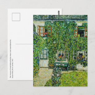 Gustav Klimt - The House of Guardaboschi Postcard