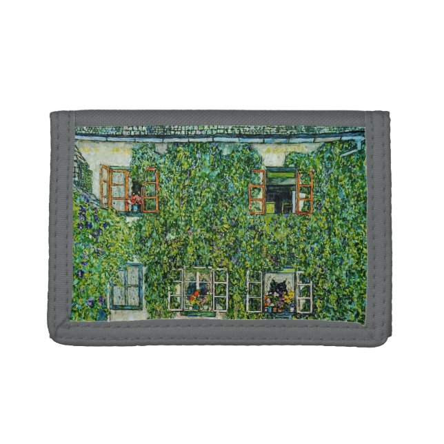 Gustav Klimt - The House of Guardaboschi Trifold Wallet (Front)