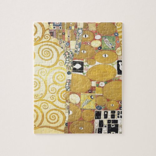 Gustav Klimt _ The Hug _ Classic Artwork Jigsaw Puzzle