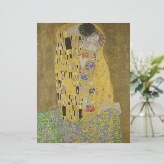 Gustav Klimt "The Kiss" (Standing Front)