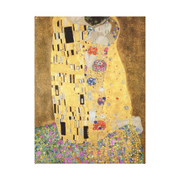 Gustav Klimt | The Kiss, 1907-08 Canvas Print