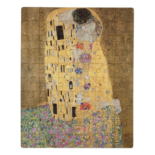 Gustav Klimt  The Kiss 1907_08 Jigsaw Puzzle