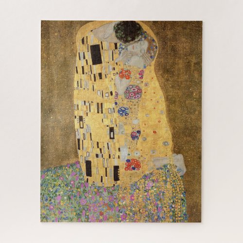 Gustav Klimt  The Kiss 1907_08 Jigsaw Puzzle