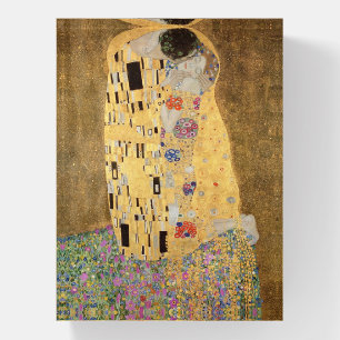 Gustav Klimt The Kiss, 1907-08 Paperweight