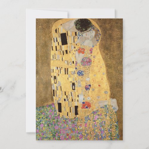 Gustav Klimt  The Kiss 1907_08 Thank You Card