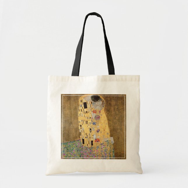 Gustav Klimt | The Kiss, 1907-08 Tote Bag (Front)