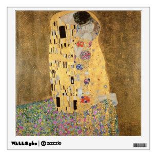 Gustav Klimt The Kiss, 1907-08 Wall Decal