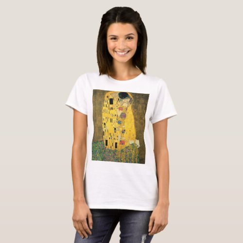 GUSTAV KLIMT _ The kiss 1907 T_Shirt