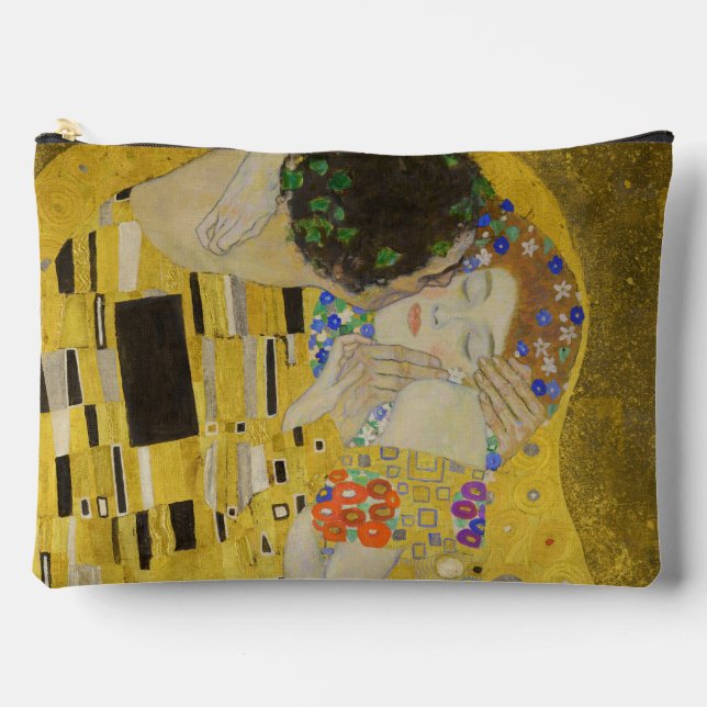 Gustav Klimt - The Kiss Accessory Pouch (Front)