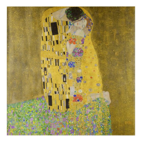 Gustav Klimt _ The Kiss Acrylic Print
