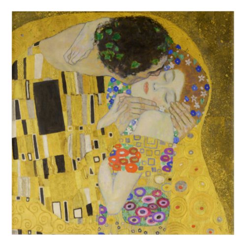 Gustav Klimt _ The Kiss Acrylic Print